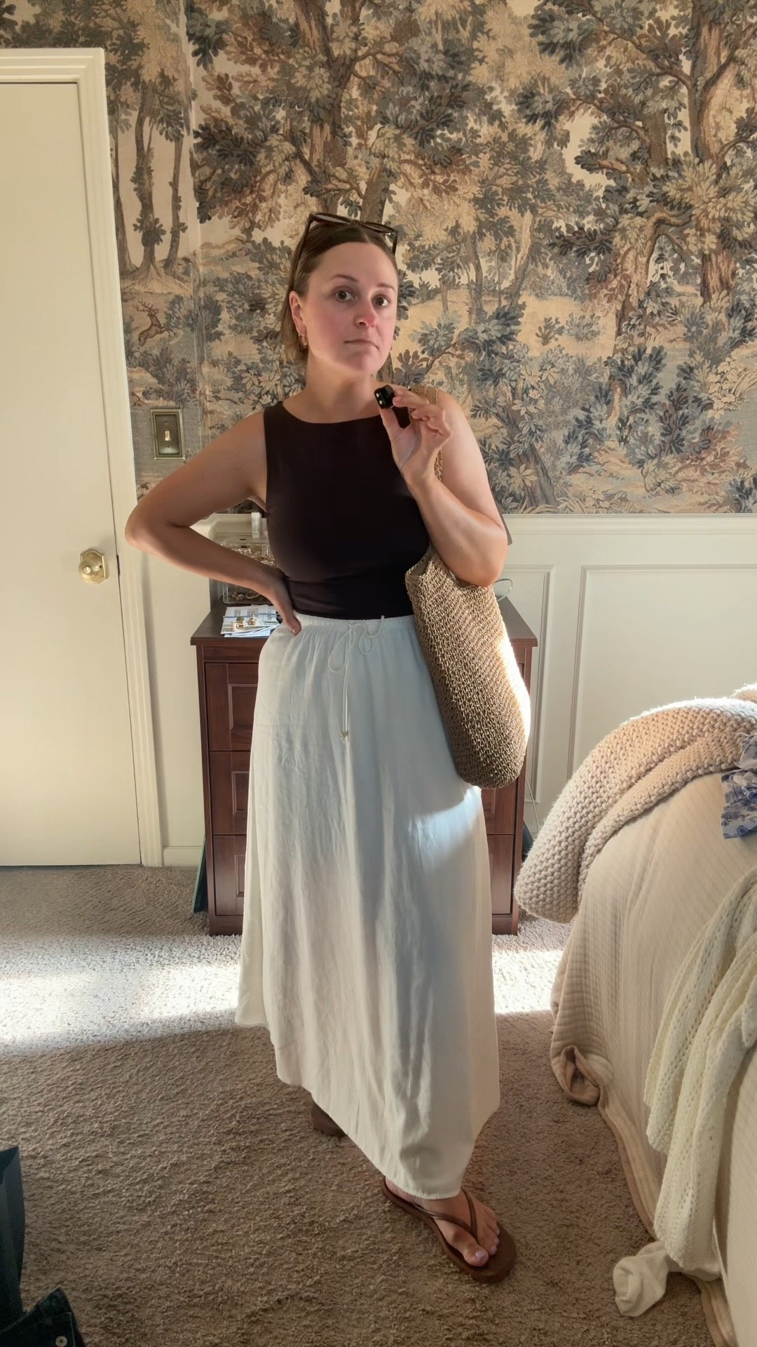 I live for an elevated casual outfit 🙌🏼 skirt and top are both size small!! 

#LTKootd #LTKmomlife #LTKSaleAlert