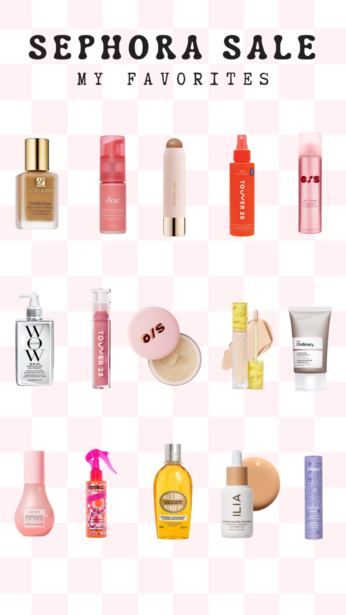 My favorites from Sephora! Taking advantage of this sale 😍

Skincare | makeup | hair products 

#LTKSaleAlert #LTKGiftGuide #LTKBeauty