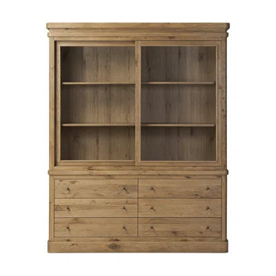 Grand Cabinet-Honey Brown Oak | Wayfair North America