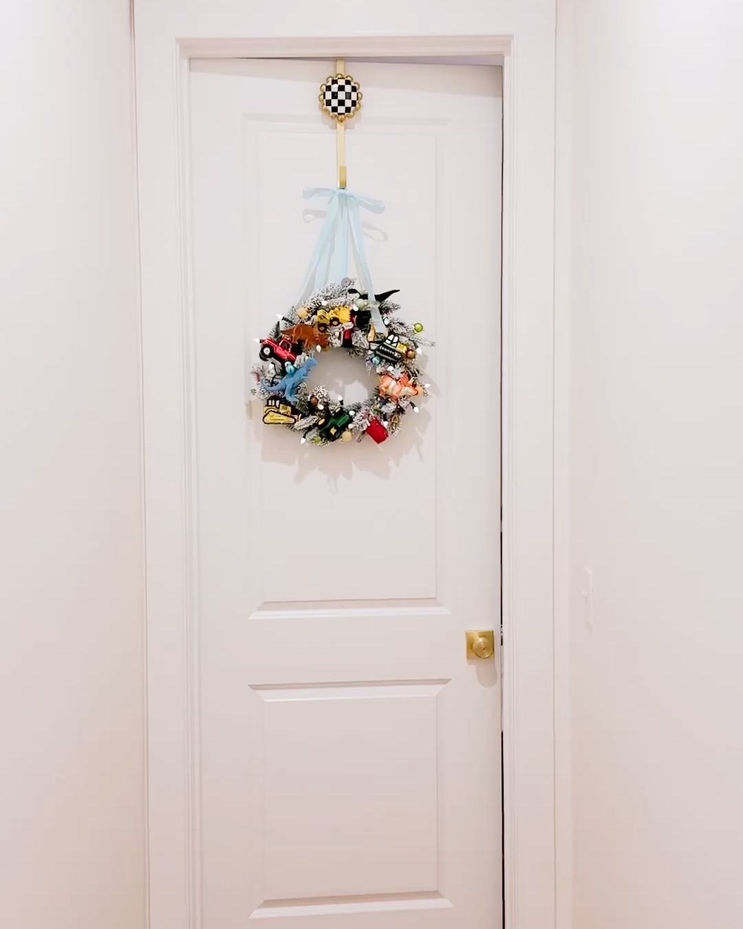 Heirloom ornament wreath | DIY | kids room wreath | little boy | light blue velvet ribbon | baby blue 

#LTKKids #LTKWatchNow #LTKHoliday