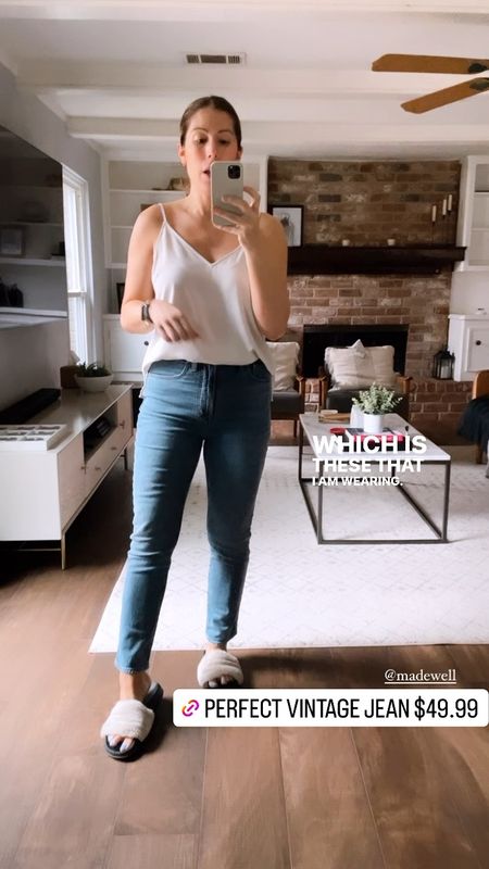 Found the perfect vintage jeans in the Heathcoate wash on sale for $49.99!  Limited sizes but don’t sleep on these amazing jeans at Madewell 

#LTKunder50 #LTKFind #LTKsalealert
