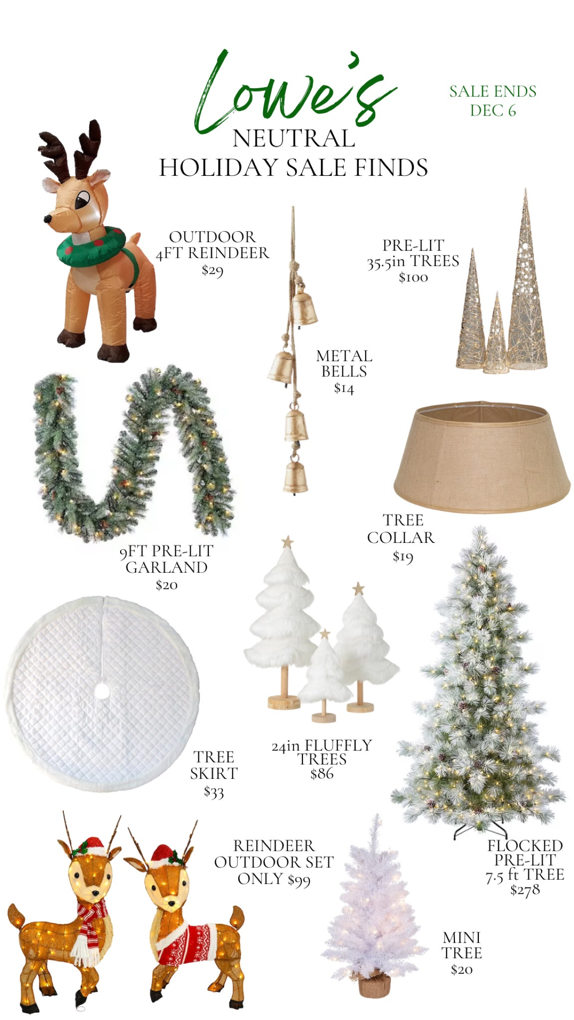 Affordable Christmas decor from Lowe’s! Sale ends Dec 6!


Holiday decor, Christmas decorations, Xmas finds

#LTKHoliday #LTKSeasonal #LTKhome