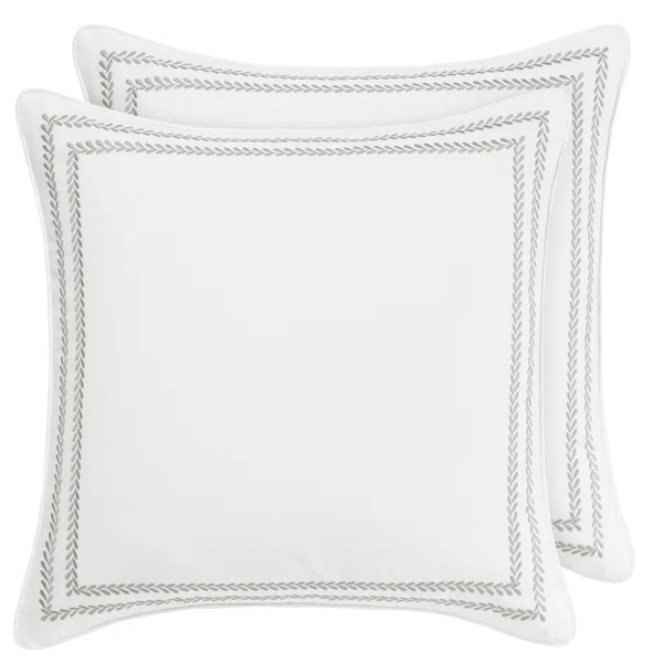 Stitched Vine Leaf Pair Sham | Wayfair North America