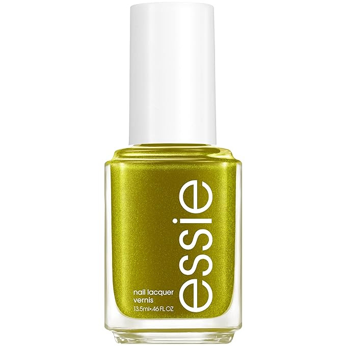 essie nail polish, Tropic Low, summer 2022 collection, shimmer mossy green, 8-free vegan, 0.46 fl... | Amazon (US)