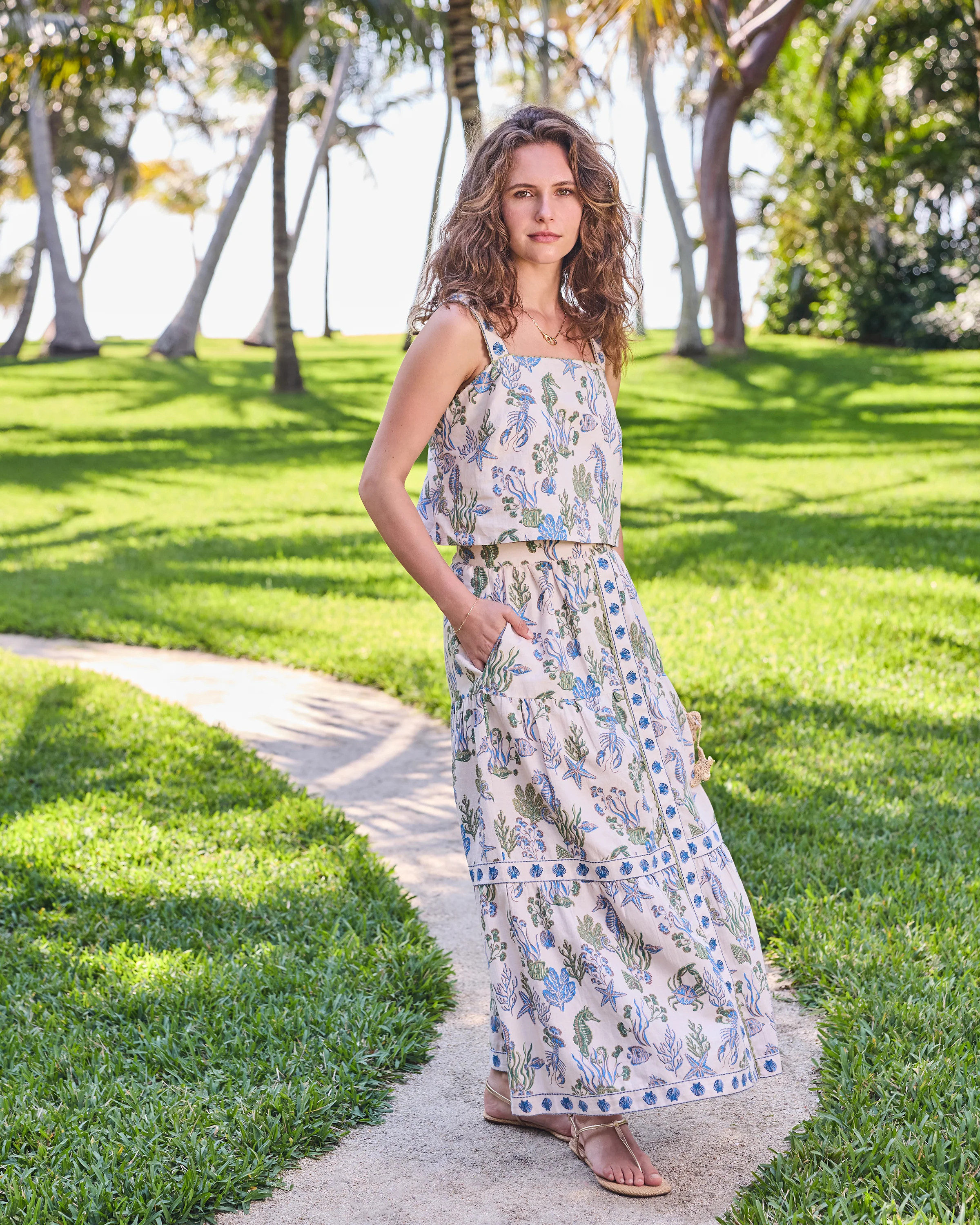 Saltwater Serenity - Tessa Set - Sand | Printfresh