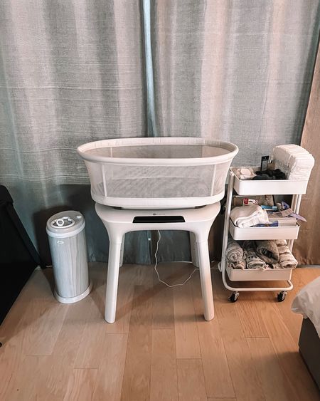 This setup for having a newborn is perfect!!! The Ubbi diaper pail is great, we absolutely could not recommend enough the 4Moms bassinet, and this 3 tier roller cart is perfect to hold everything you need for baby!

New baby, newborn setup, newborn sleep station

#LTKhome #LTKbaby #LTKkids