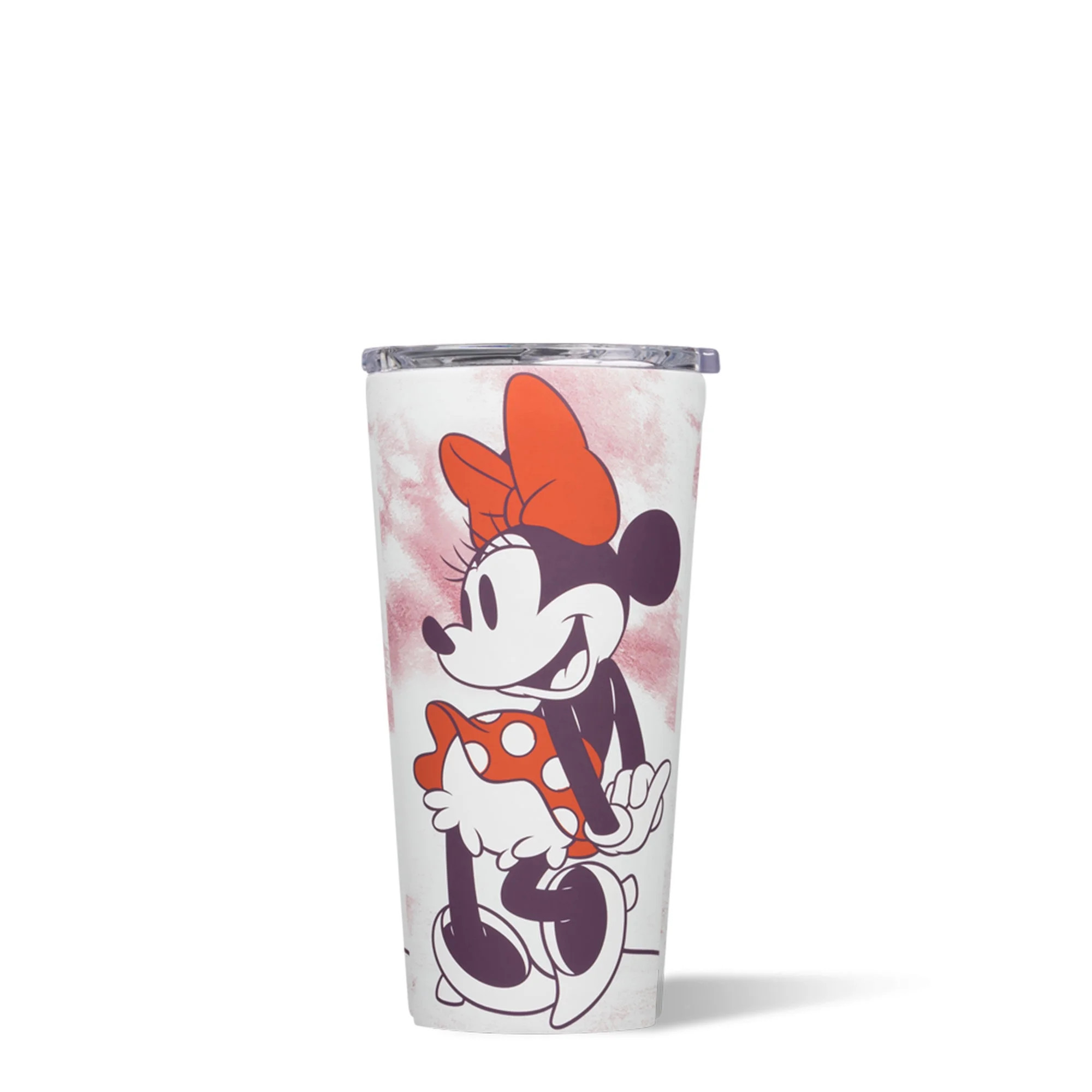 Corkcicle Disney 16 Ounce Stainless Steel Tumbler with Lid, Tie Dye Minnie Mouse | Walmart (US)