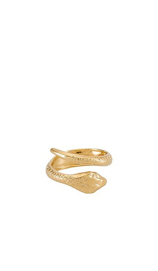Cobra Ring in Gold | Revolve Clothing (Global)