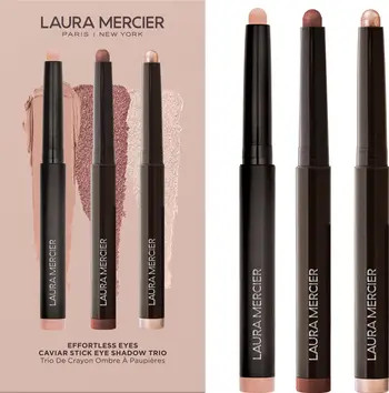 Laura Mercier Effortless Eyes Caviar Stick Eyeshadow Trio $99 Value | Nordstrom | Nordstrom