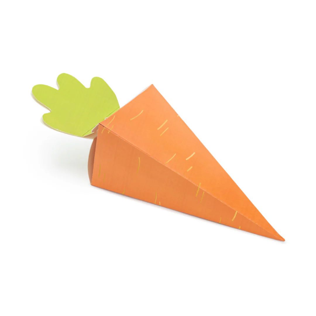 Carrot Favor Boxes (Set of 6) | Ellie and Piper