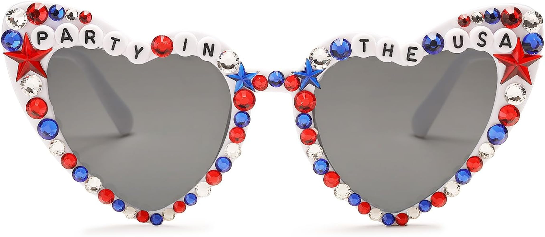 4th of July Outfits for Women Men Sunglasses, Red White and Blue Glasses Patriotic Forth of July ... | Amazon (US)