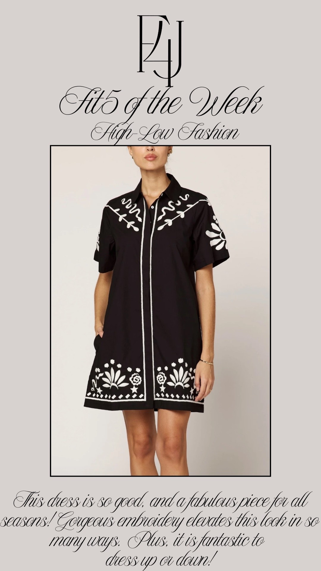 When a dress is so good it works for so many seasons! Such a great piece to take you from Summer into Fall (and even beyond)! The embroidery is simply stunning too! Pair with sandals or heels for two different looks. 

Fit4Janine, Cleobella, Summer Fashion, Fall Fashion, Dresses, Splurge Worthy

#LTKSeasonal #LTKStyleTip