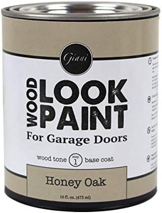 Giani Wood Look Paint for Garage Doors- Step 1 Wood Grain Base Coat Pint (Honey Oak) | Amazon (US)