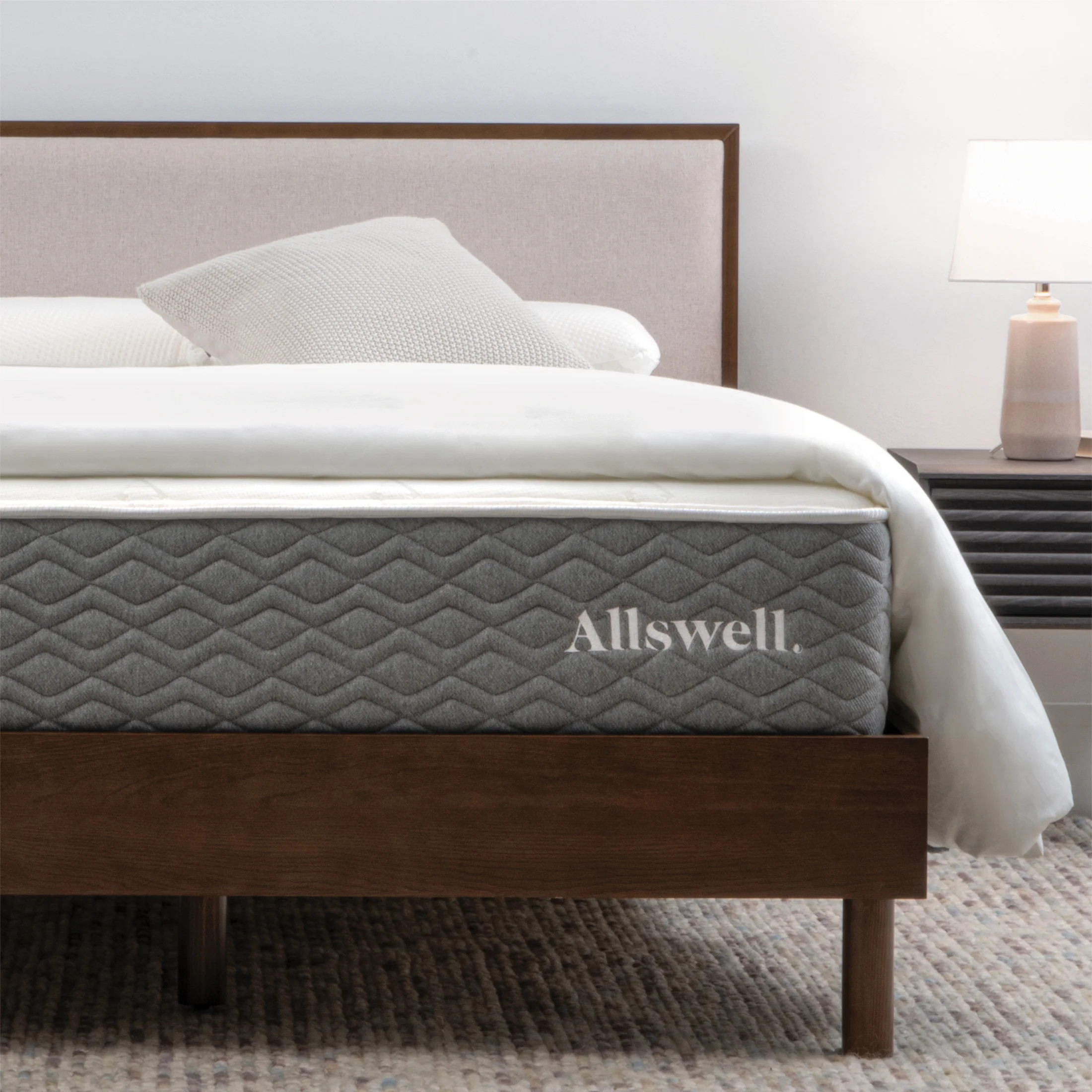 The Allswell Luxe 12" Bed in a Box Hybrid Mattress, Queen | Walmart (US)