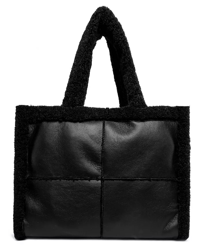 Sherpa Tote Bag | Macy's