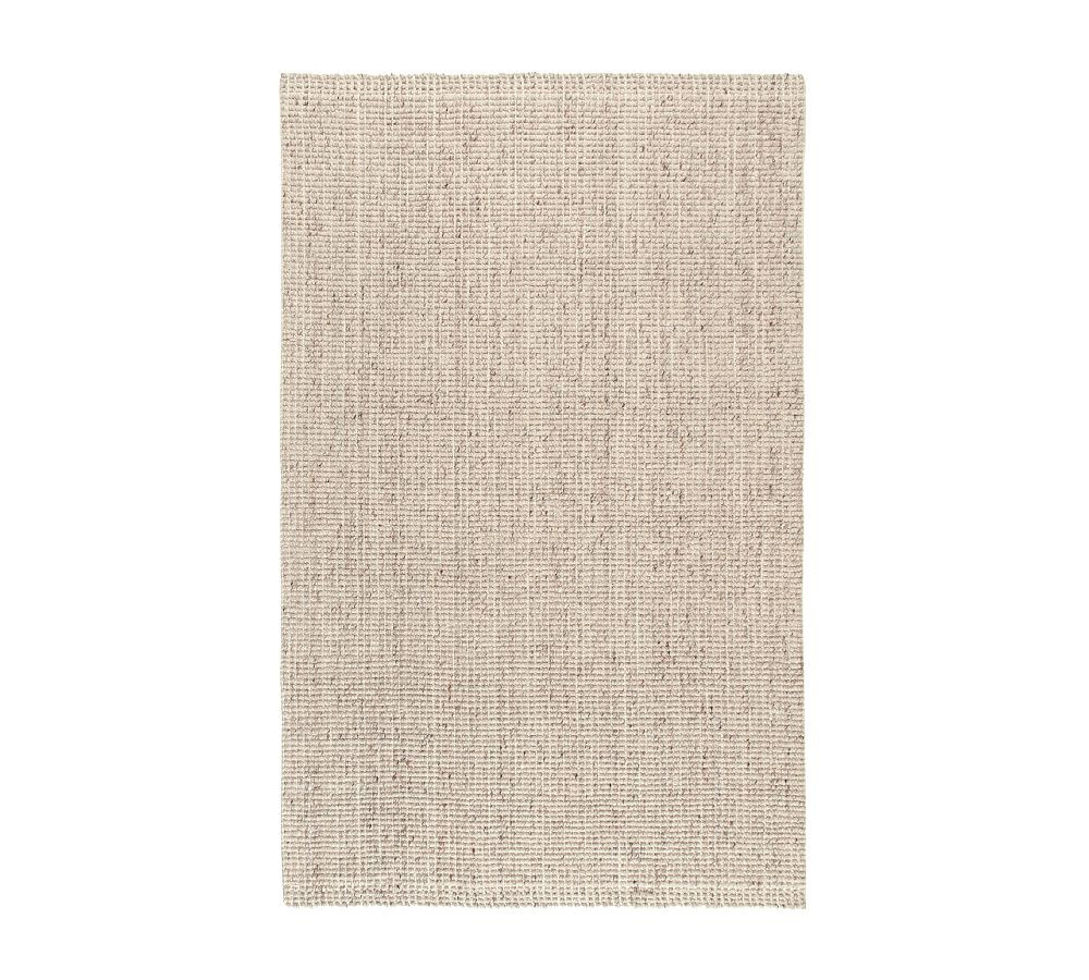 Chunky Wool Jute Rug | Pottery Barn (US)