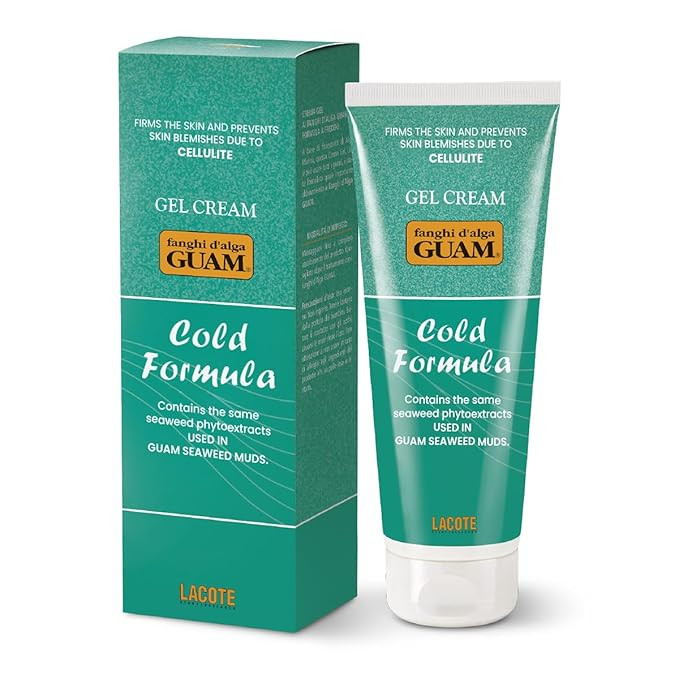Guam Cooling Anti Cellulite Cream for Thighs and Legs, Natural Cellulite Treatment with Menthol a... | Amazon (US)