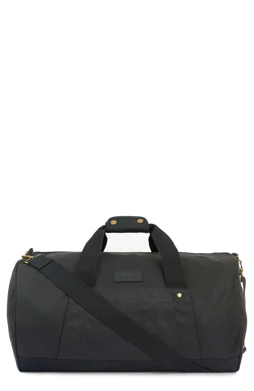 Barbour Explorer Duffle Bag in Black at Nordstrom | Nordstrom