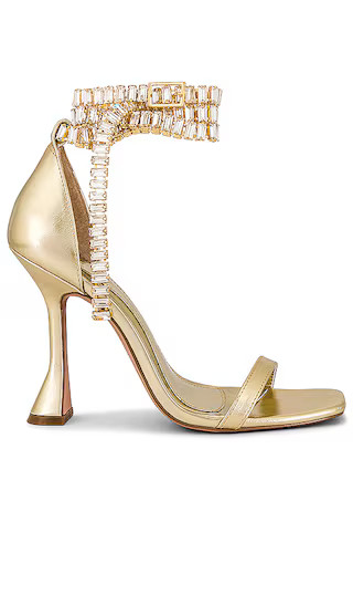 x REVOLVE Hollywood Sandal in Champagne | Revolve Clothing (Global)