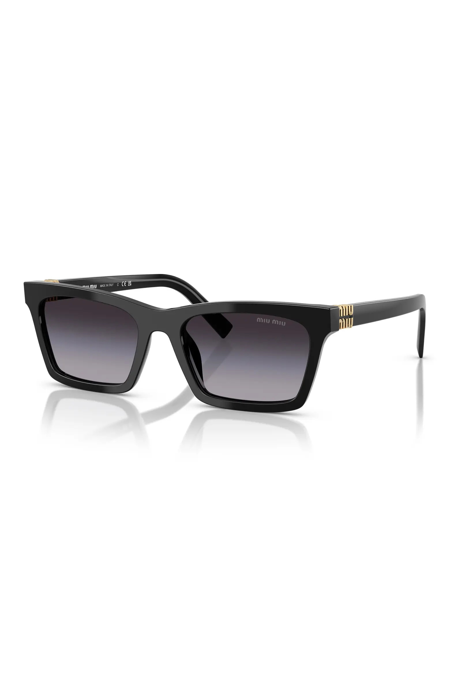 55mm Gradient Rectangular Sunglasses (Women) | Nordstrom | Nordstrom