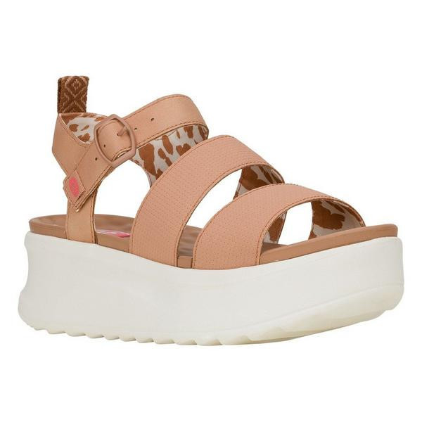 Women's HEYDUDE Delray Buckle Classic Sandals 11 Tan | Scheels Sports