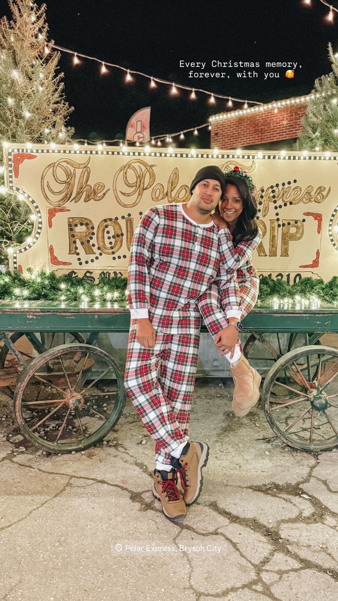 Matching Christmas pjs at the polar express with my boo

#LTKSeasonal #LTKootd #LTKHoliday