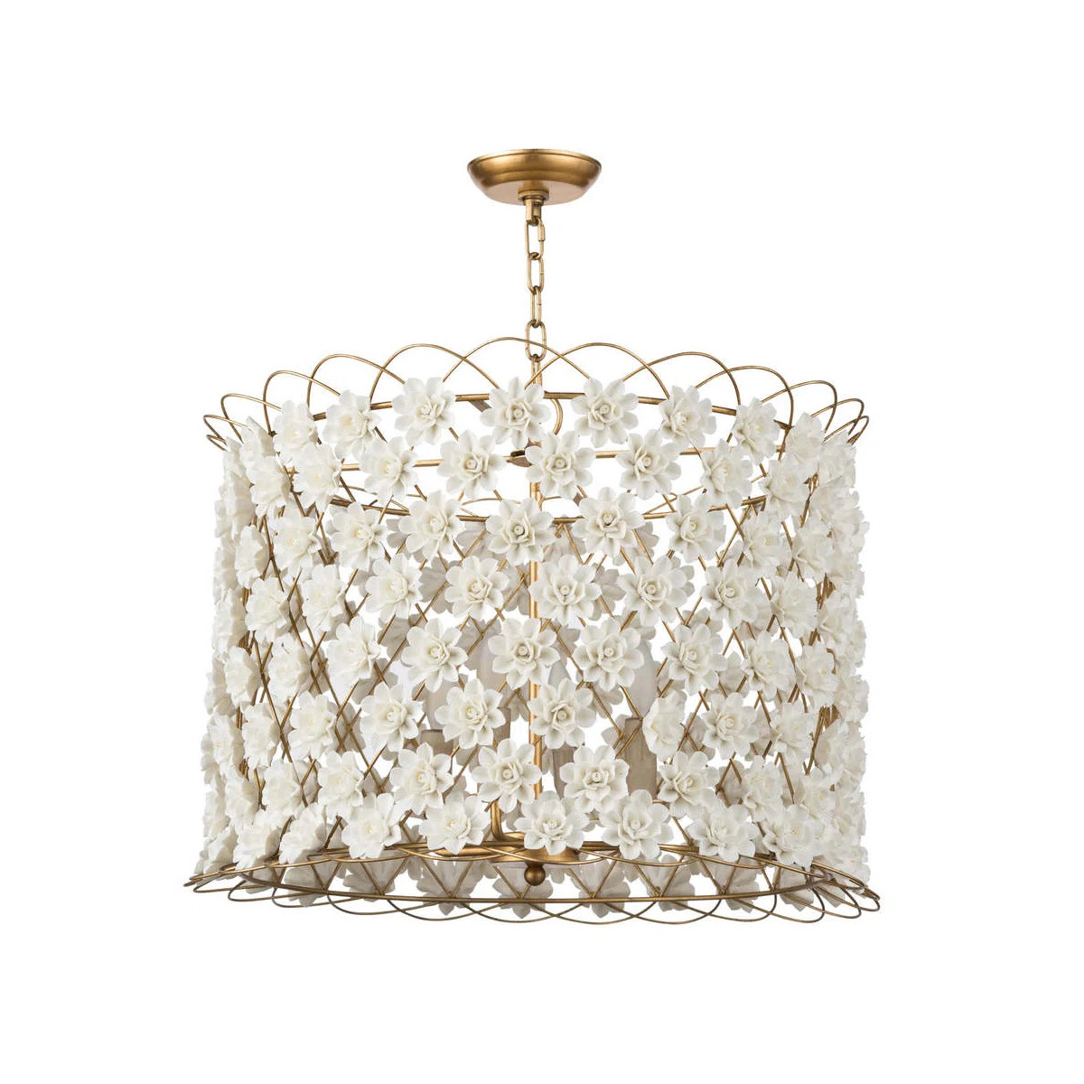 Alice Porcelain Flower Chandelier | Wayfair North America