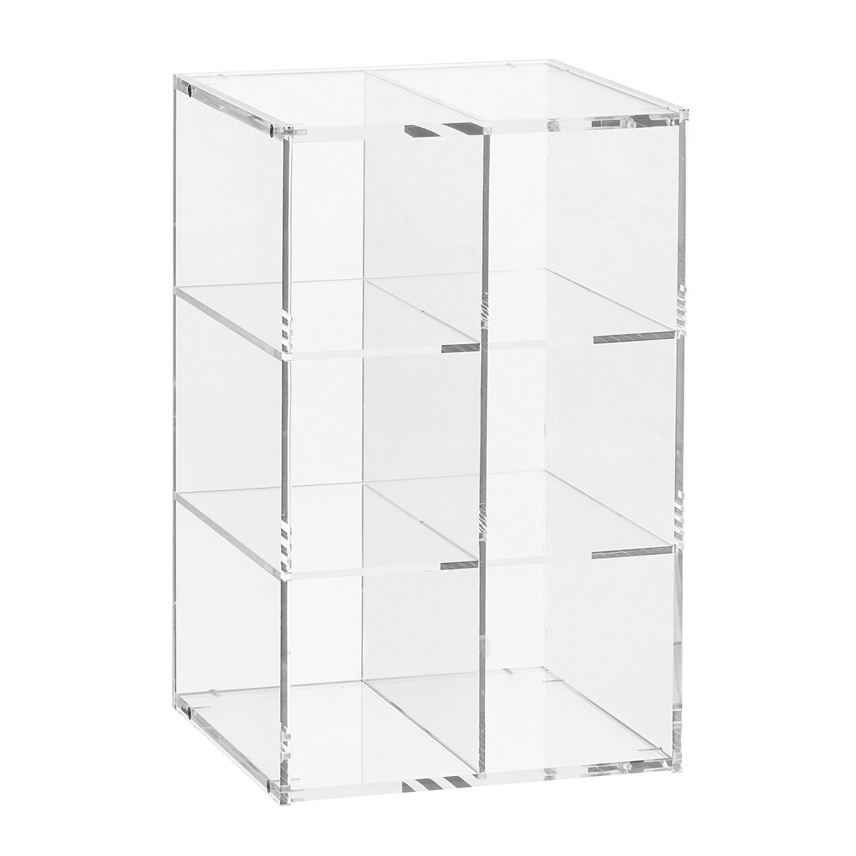 The Container Store 6-Pair Luxe Acrylic Shoe Organizer Clear | The Container Store