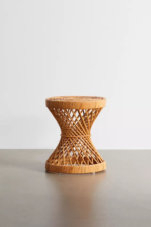 Seville Modern Rattan Side Table | Urban Outfitters (US and RoW)