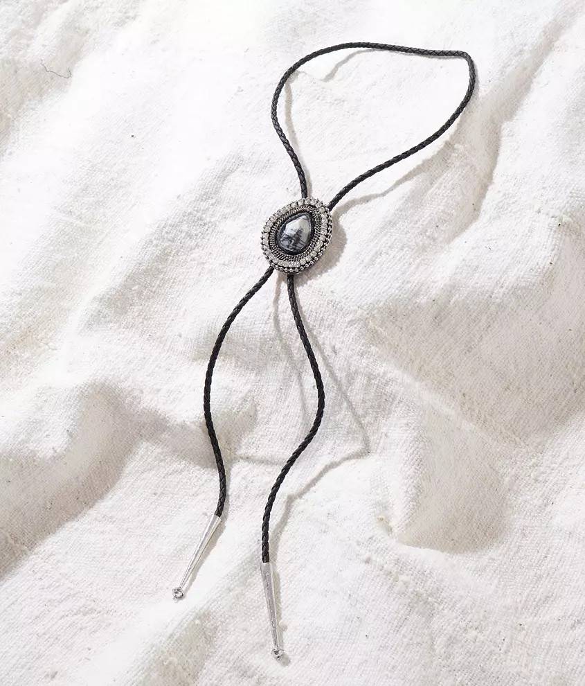 Western Glitz Bolo Necklace | Buckle