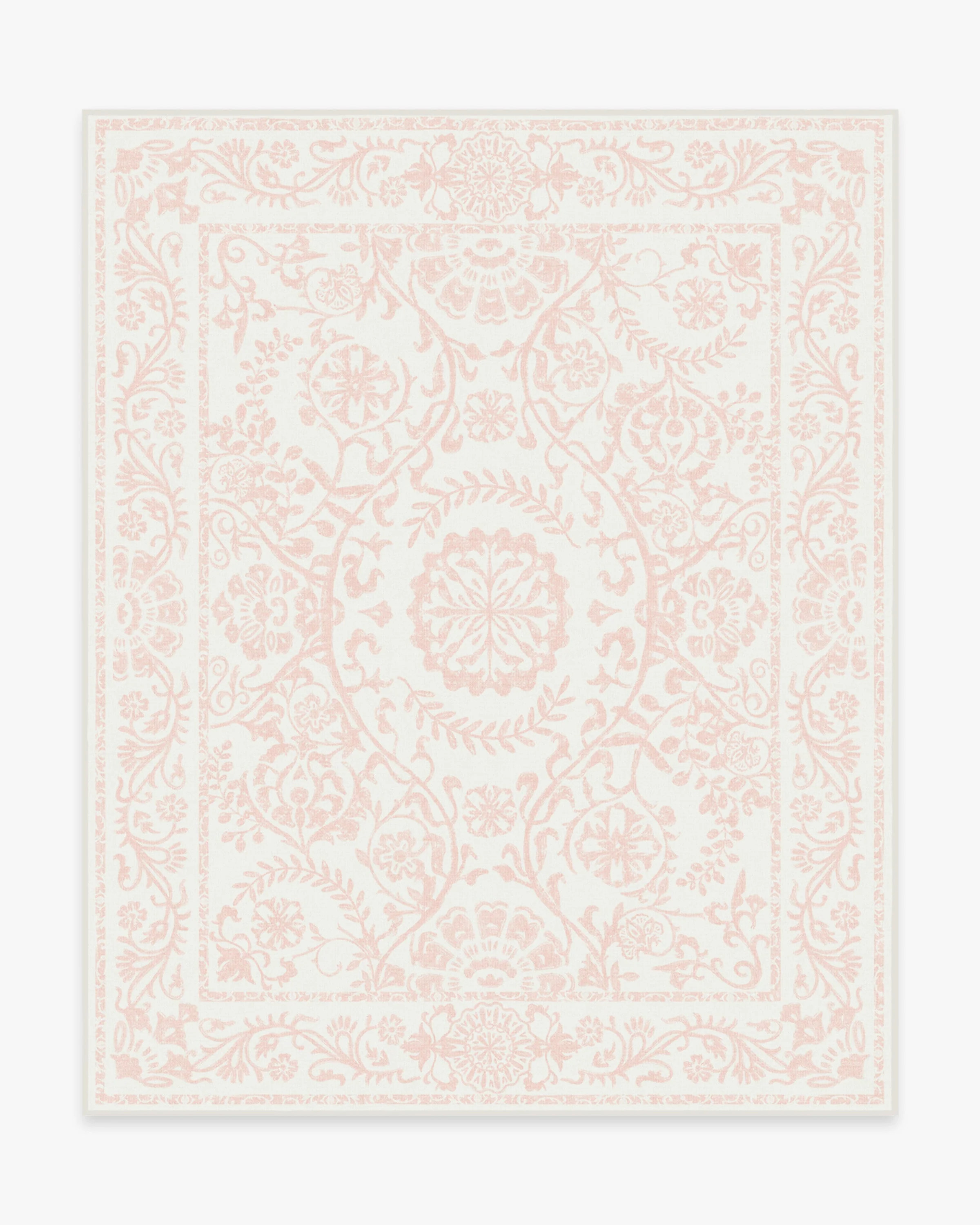 Delphina Powder Pink Rug | Ruggable US | Ruggable