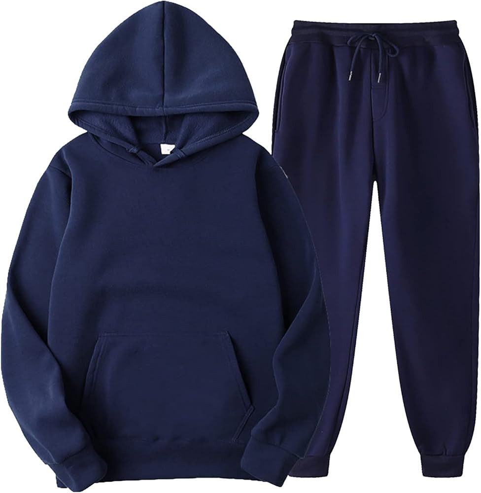 Rvidbe Sweatsuits for Women, Womens Two Piece Outfits Casual Sweatsuits Solid Tracksuit Matching Jog | Amazon (US)