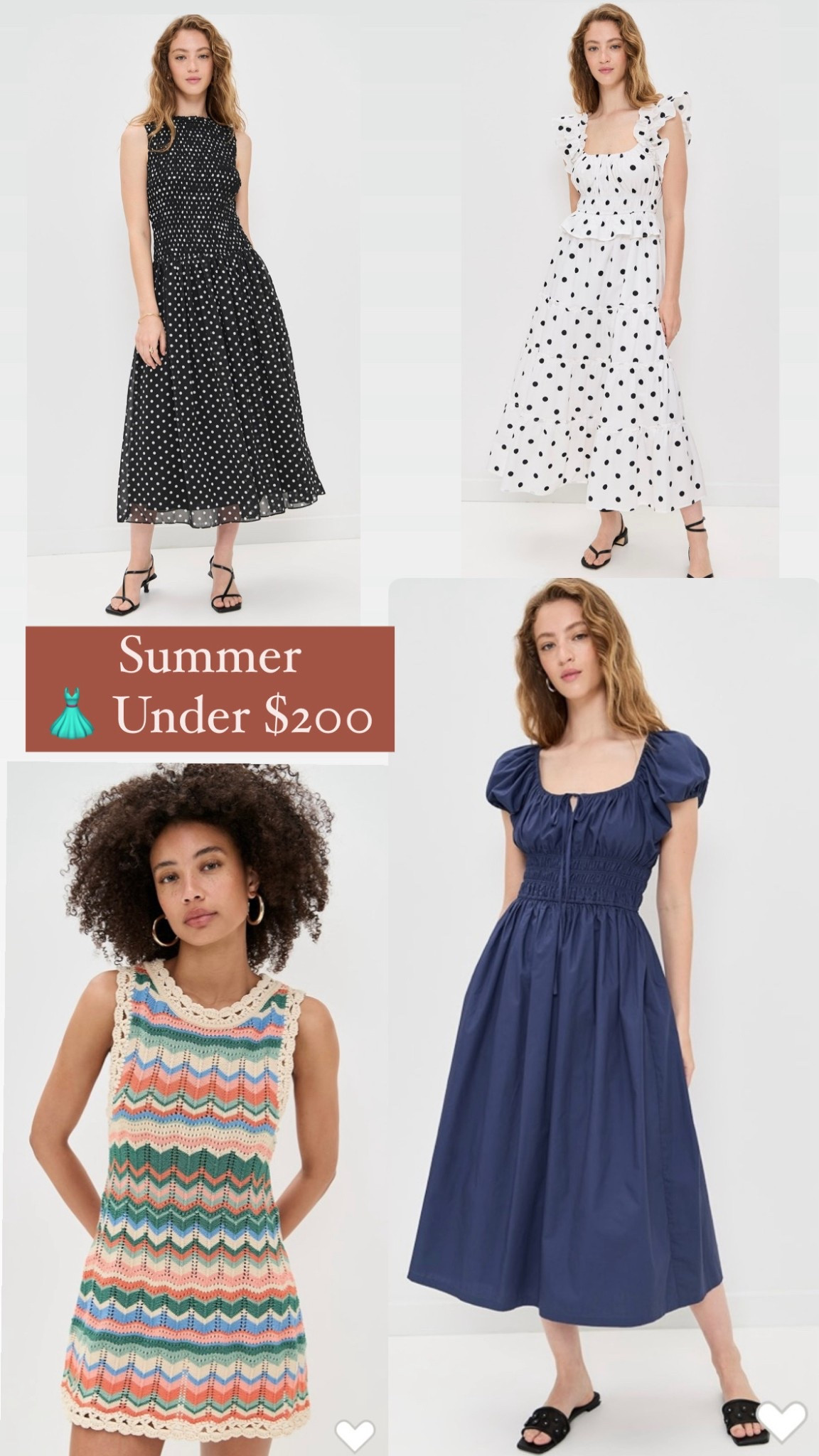 Summer styles under $200 — daily edit cover from Found by Em