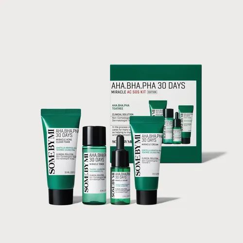 SOME BY MI - AHA, BHA, PHA 30 Days Miracle AC SOS Kit | YesStyle Global