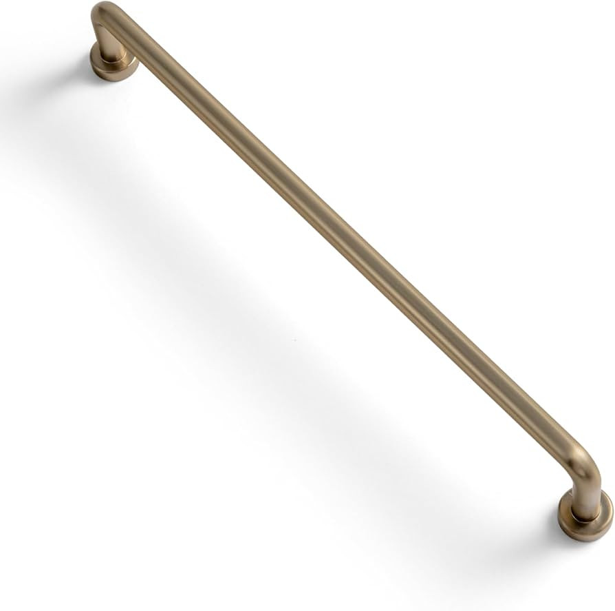 Goo-Ki 6 Pack 7 9/16" Center to Center Champagne Bronze Modern Cabinet Pulls Solid Contemporary H... | Amazon (US)