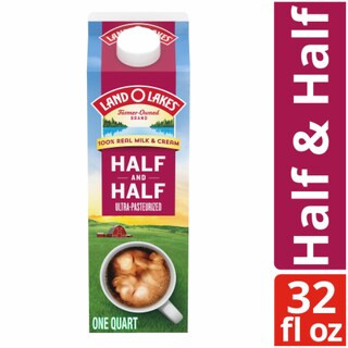 Land O' Lakes Traditional Half And Half Quart | Kroger