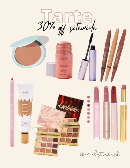 Makeup favorites currently on sale! 30% off. 

Spring, makeup, vacation makeup, lipstick, eyeliner, eyeshadow stick, blush, bronzer, lip liner 

#LTKsalealert #LTKfindsunder50 #LTKbeauty