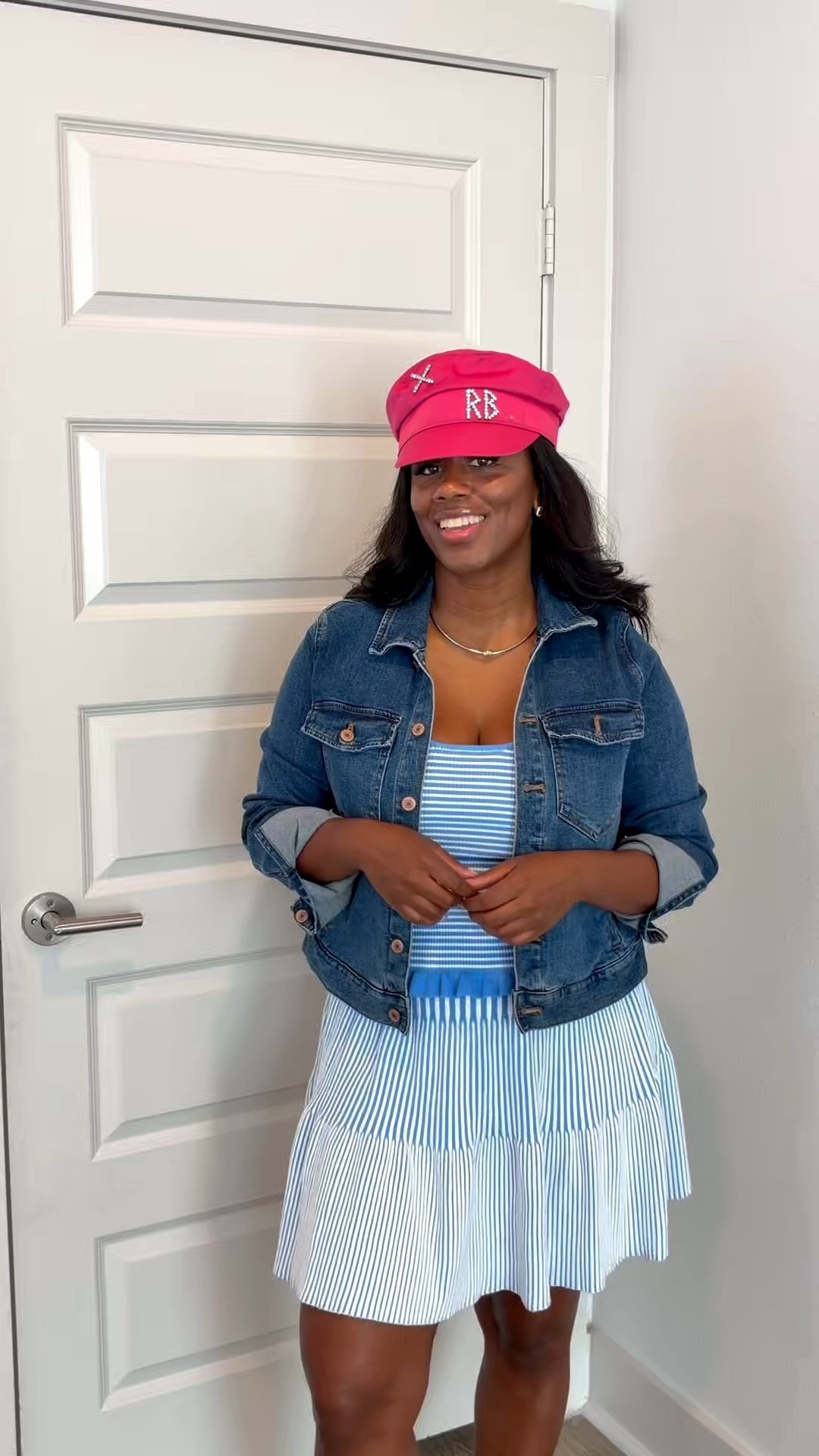 A two piece set will forever be that girl ✨
They’re easy, flattering, and you can take it anywhere depending on how you style it. 

I’m heading to a car show at my church so I chose to add a denim jacket. ✨

3 ways to elevate this knit set:

* Add a crisp button up 
* Throw on a structured blazer or lightweight jacket
* Layer with a longline cardigan for more coverage + movement

I’m wearing a size small in top and bottom❤️
🔗 in bio 
•
•
#guruapproved #walmartfashion #twopiecesets #walmartcreator 

#LTKMidsize #LTKMothersDay #LTKgrwm