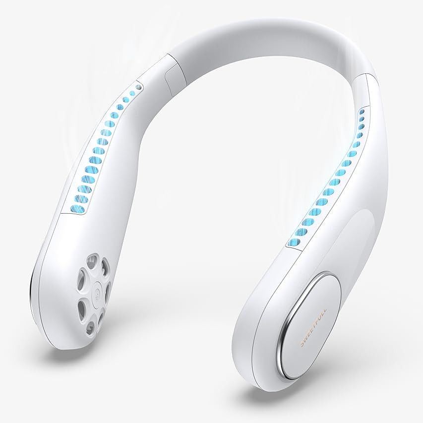 Neck Fan, Personal Fan, Portables Fan Hands Free Semiconductor Cooling Bladeless Fans, 4000mAh Recha | Amazon (US)