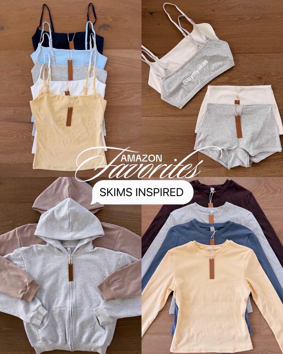 skims inspired amazon finds you’ll wear on repeat 🤍
(so good for everyday basics) 

 #LTKgrwm #LTKootd #LTKSaleAlert