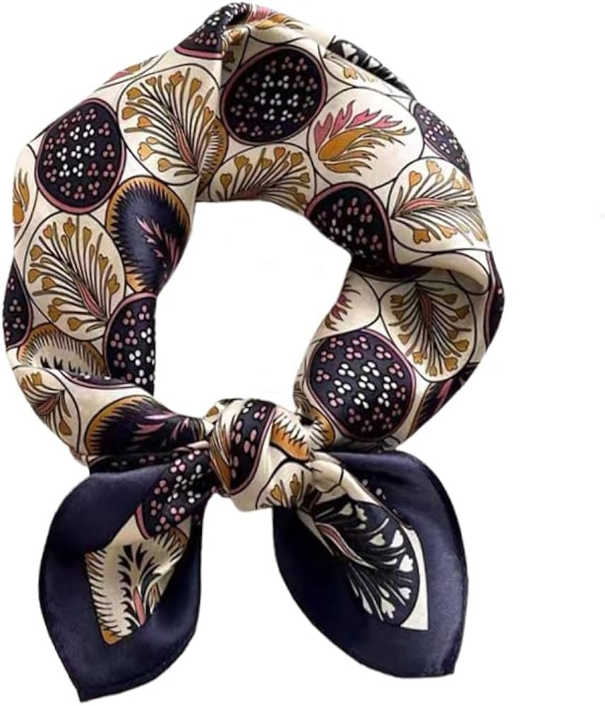 Tim & Tina Square 100% Mulberry Silk Hair Scarf Head Sleeping Wrap Satin Head Scarf for Women | Amazon (US)