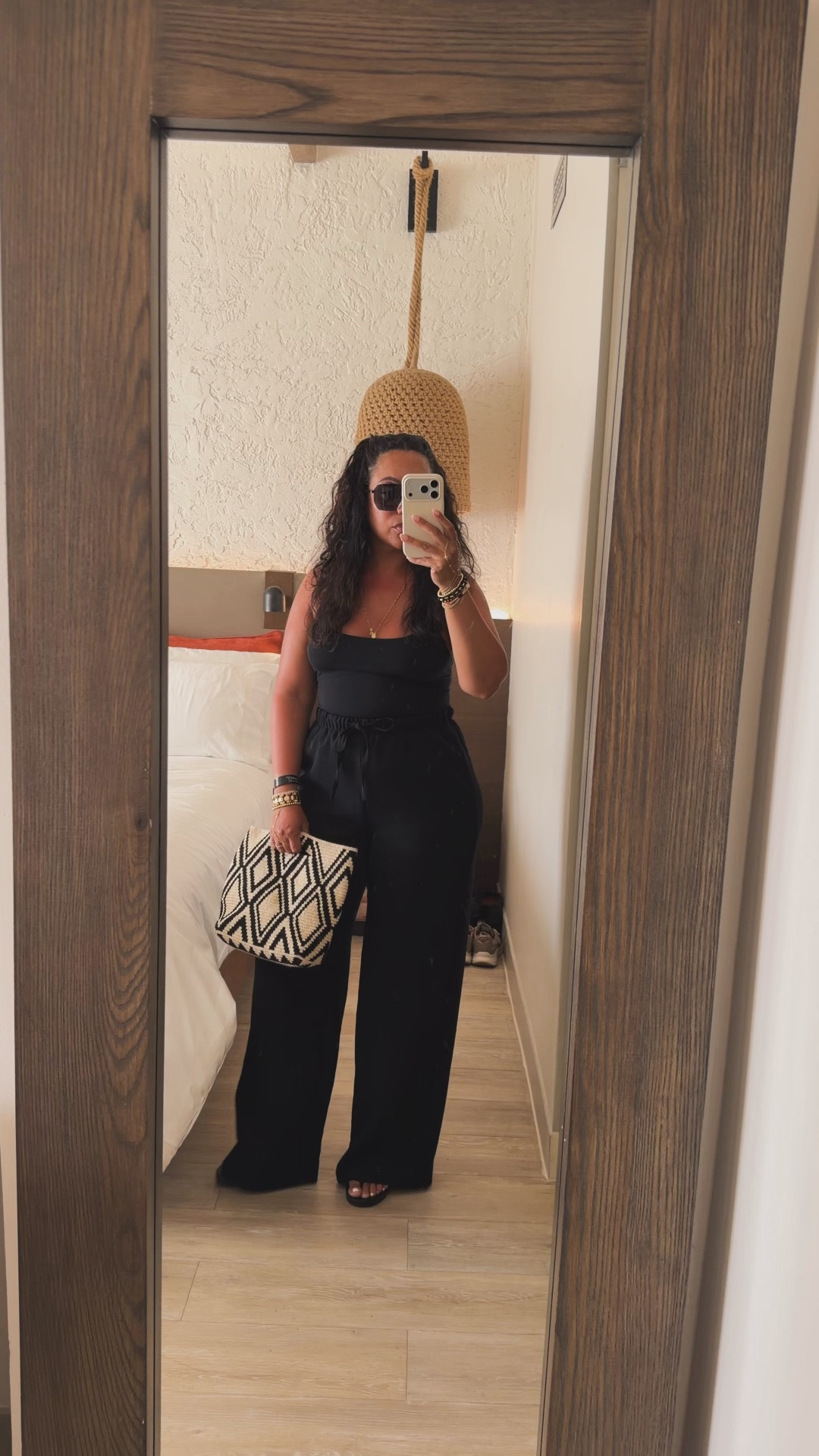 All black vacation look 

#LTKdayinmylife #LTKOver40 #LTKSeasonal
