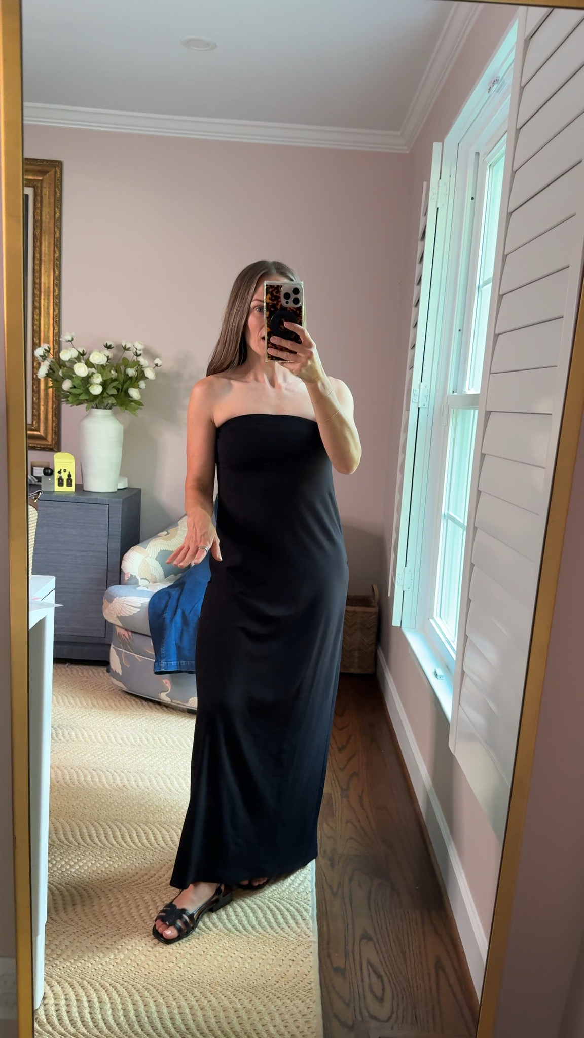 This dress is so chic! Sold Out NYC makes my favorite tee and it shouldn’t surprise me they’ve made the perfect black dress. You can dress it up or dress it down. I’m wearing a size small.

#LTKootd #LTKOver40 #LTKPetite