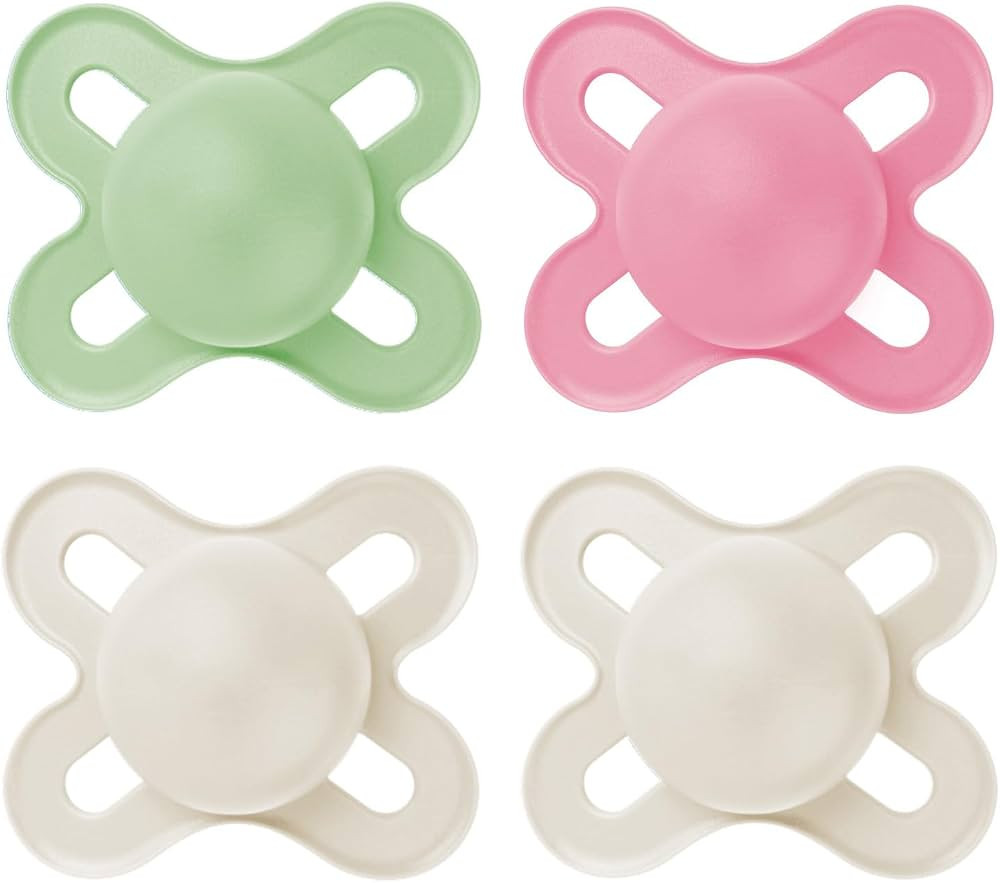 MAM Original Start Matte Baby Pacifiers, Binky for 0-3 Months, BPA-Free Silicone Nipple, Easy to ... | Amazon (US)