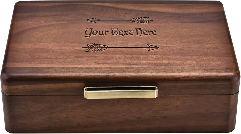 Shanik Wooden Jewelry Box - Jewelry Holder with Removable Divider - Jewelry Organizer Case for Ne... | Amazon (US)