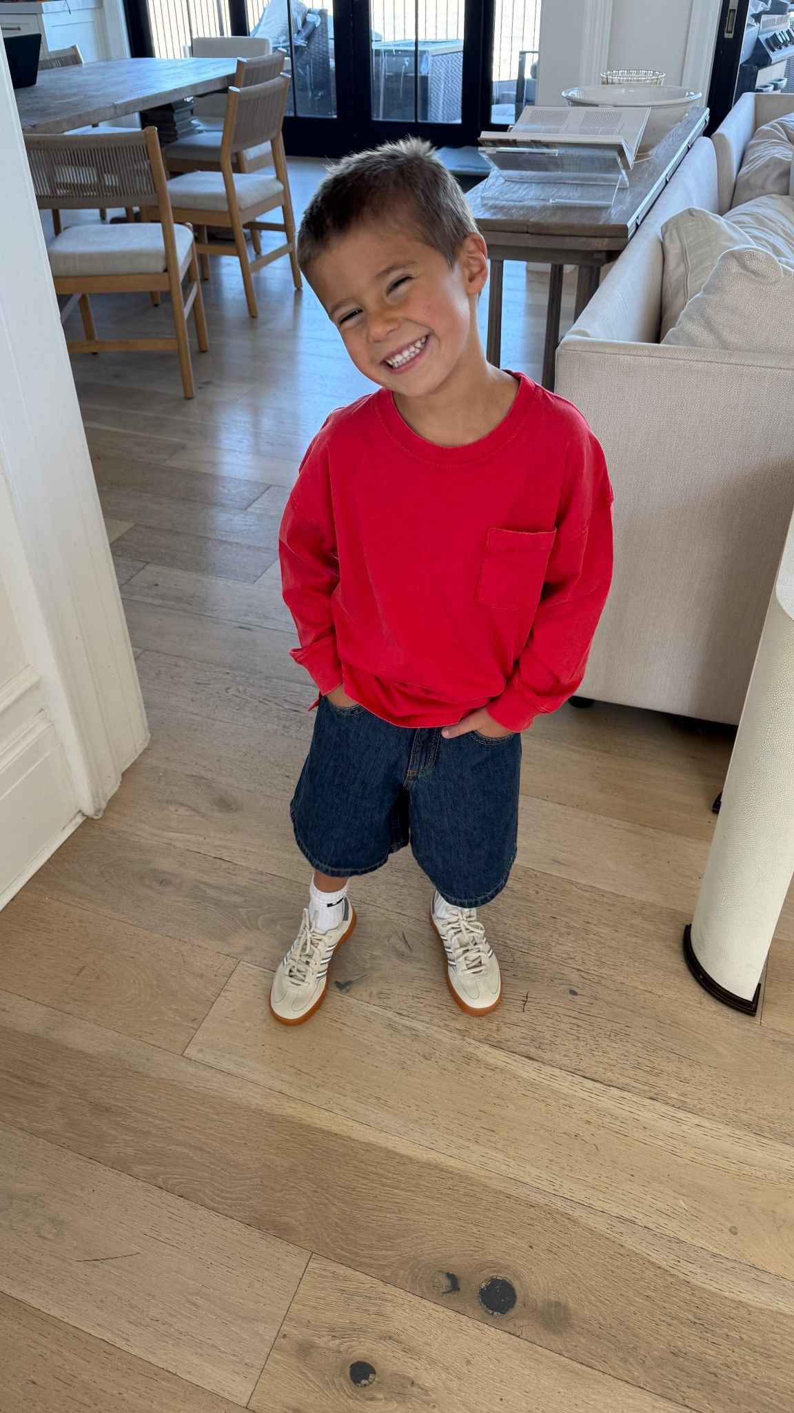 Little boy back to school outfit from cotton on 〰️ Ollie’s darker jorts color is sold out but he got the other denim color too. On sale!

Elementary boys outfit, little boys outfit, boys school clothes, Nike 

#LTKKids #LTKSaleAlert #LTKFindsUnder50