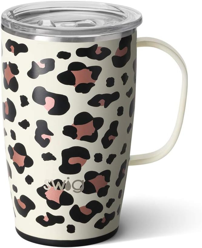Swig Life 18oz Triple Insulated Travel Mug with Handle and Lid, Dishwasher Safe, Double Wall, and... | Amazon (US)