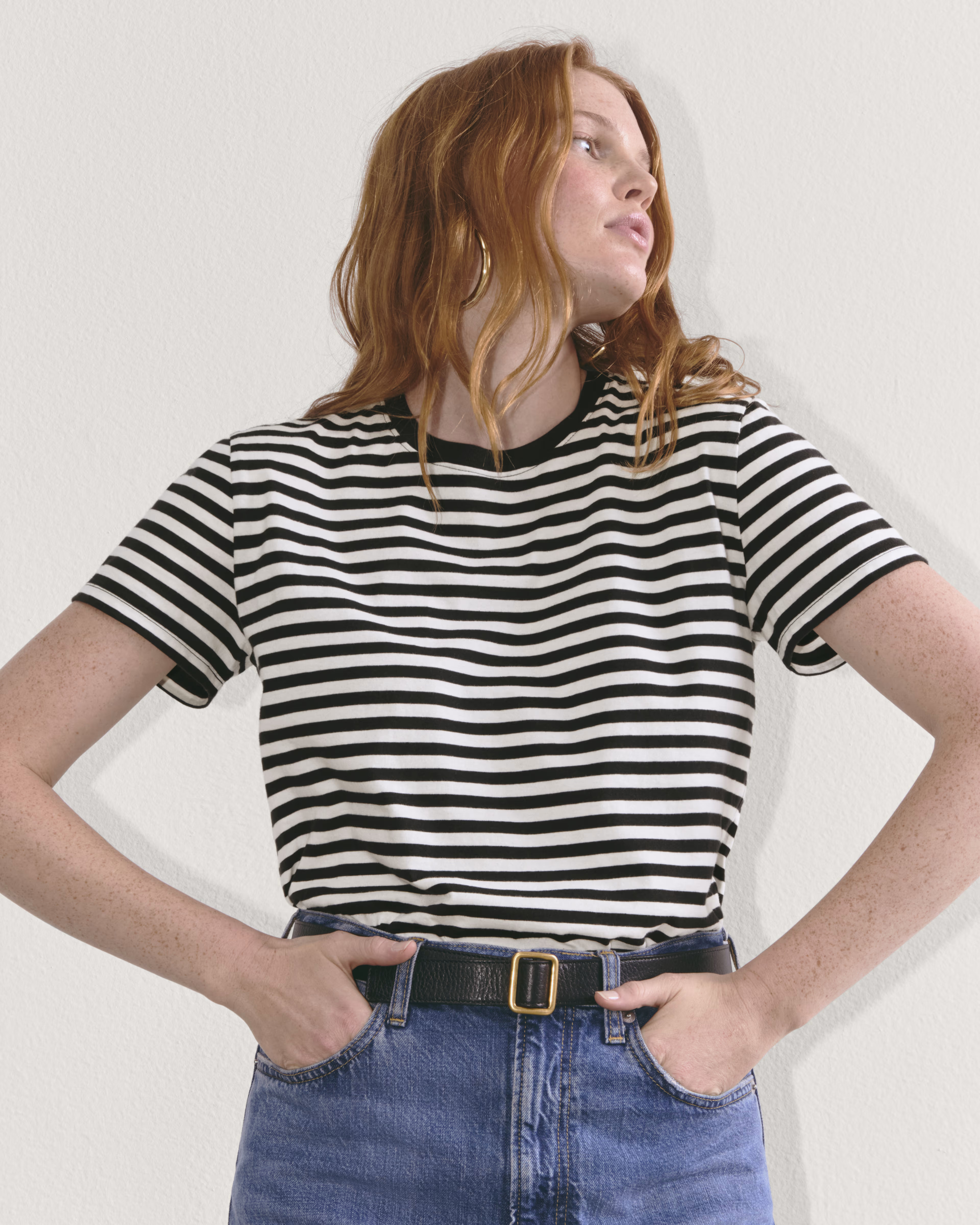 The Box-Cut Tee in Essential Cotton | Everlane