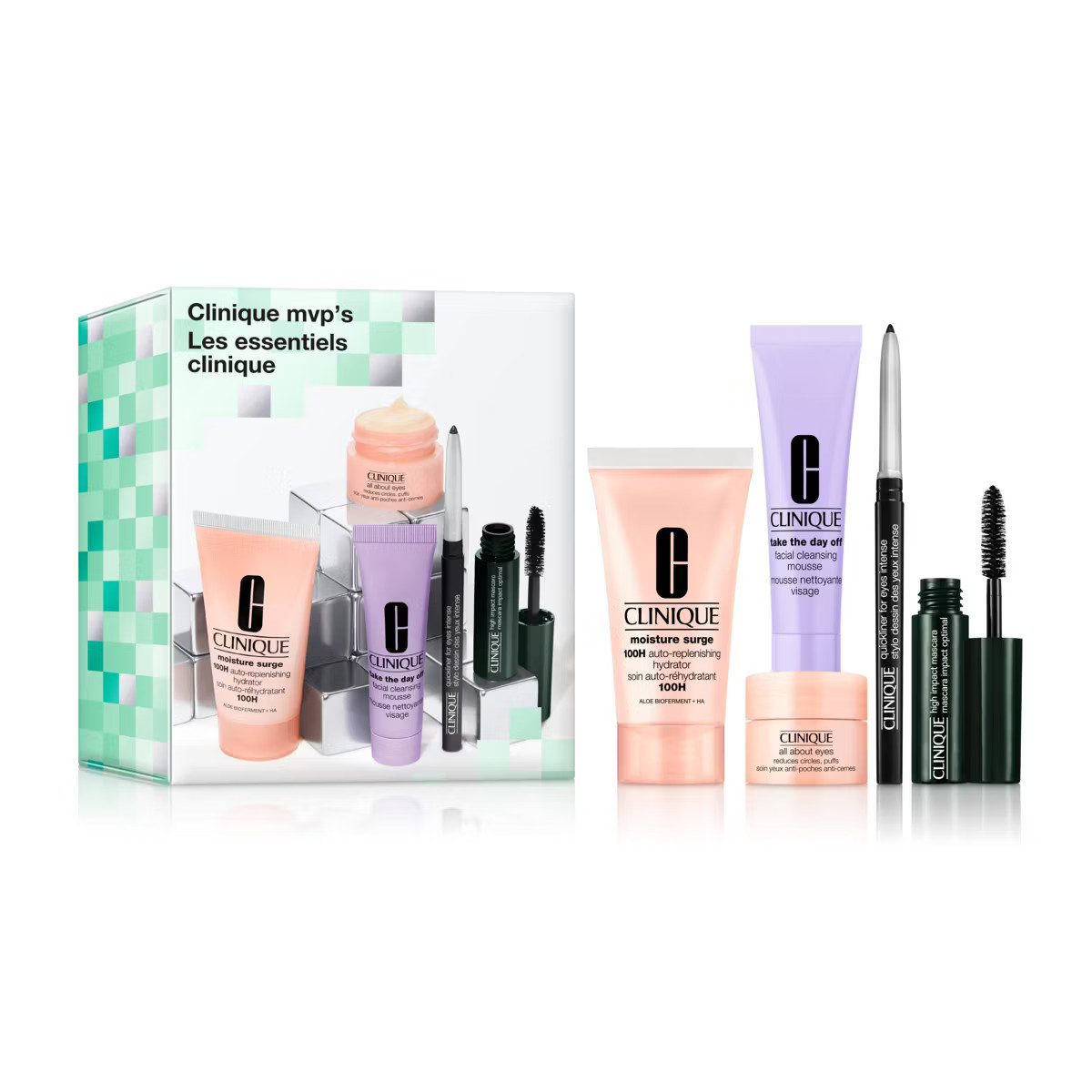 Clinique MVPs Cosmetic Gift Set - 1.8 fl oz - Ulta Beauty | Target