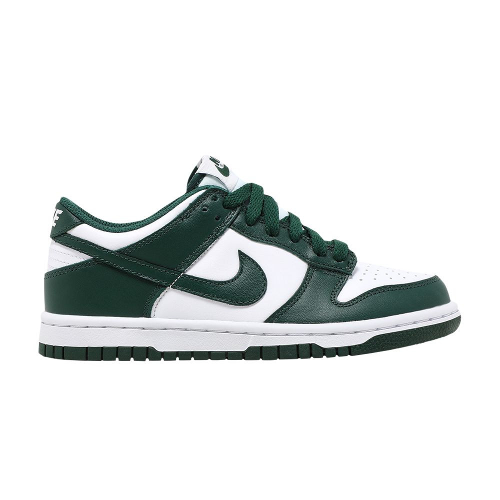Nike Dunk Low GS 'Michigan State' | White | Kid's Size 3.5 | GOAT
